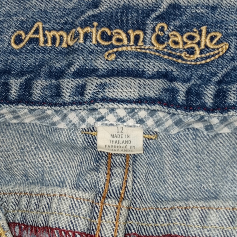 0630 American Eagle Jean Skirt - Picture 5 of 6